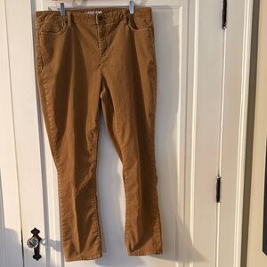 Lands' End Women's tan Straight Leg Pants